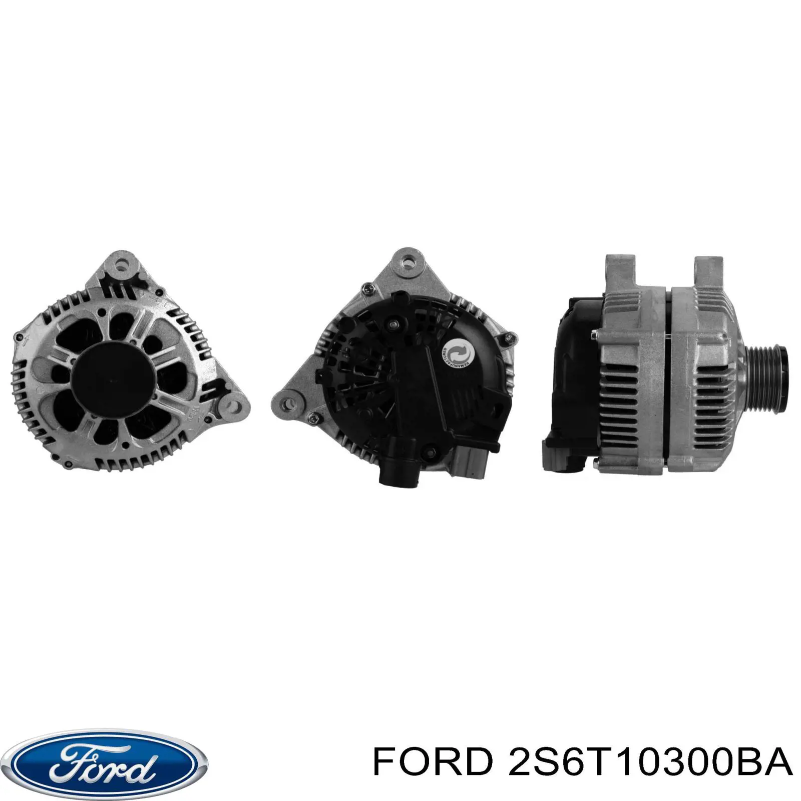 Генератор 2S6T10300BA Ford