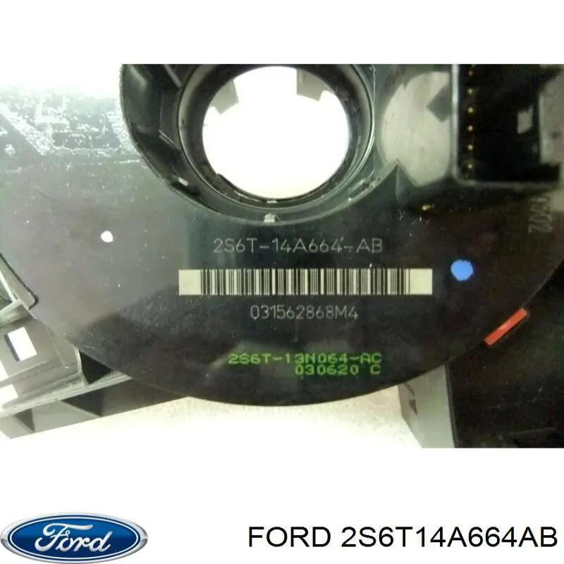 Anel AIRBAG de contato, cabo plano do volante Ford Fiesta VAN 