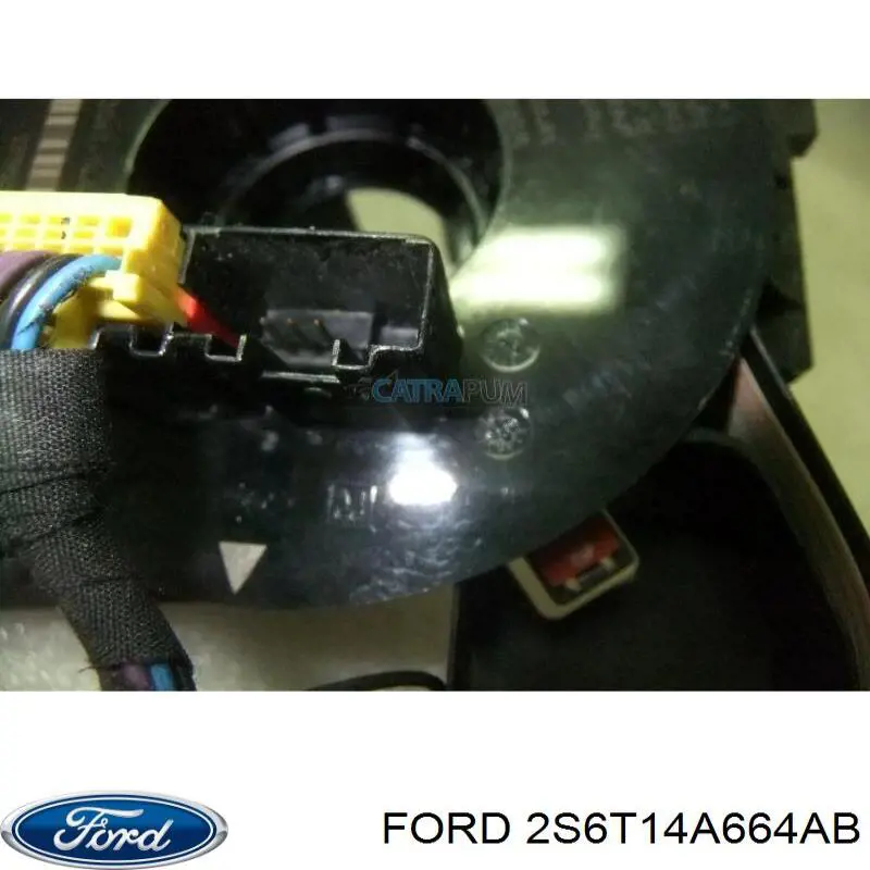  Anel AIRBAG de contato, cabo plano do volante Ford Fiesta VAN сaixa (2003 - 2009) VAN