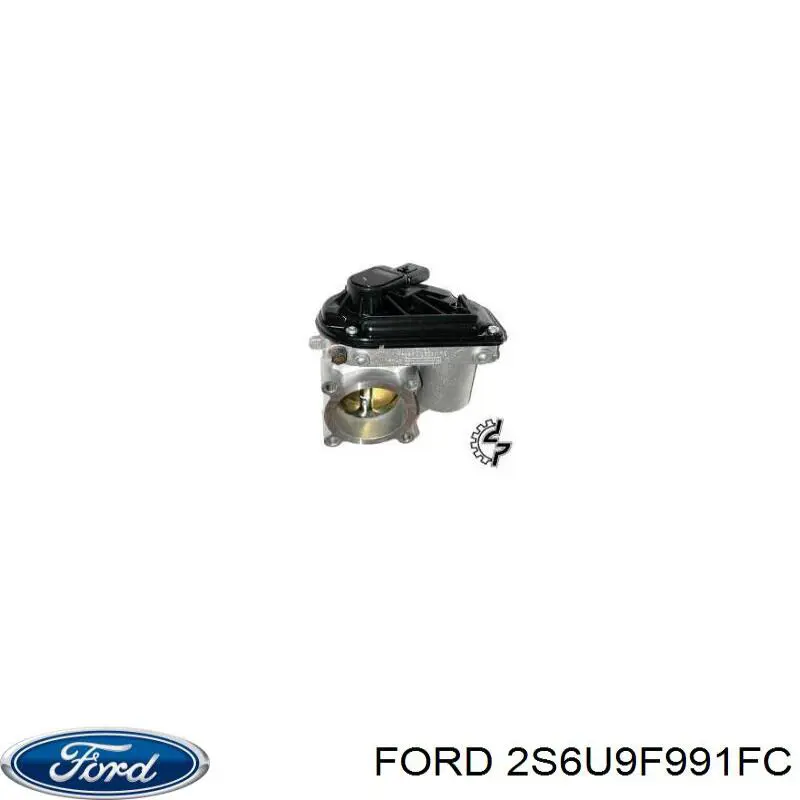 2S6U9F991FC Ford Дроссельная заслонка