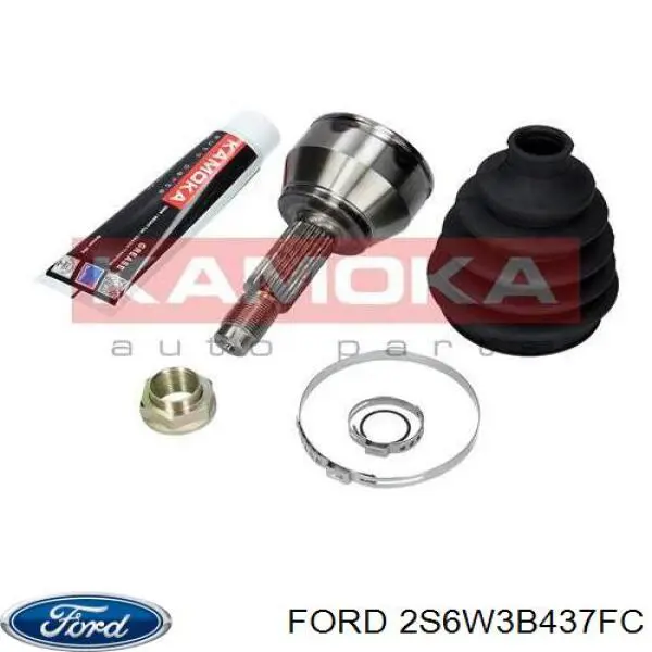 Купить 2S6W3B437FC Ford Привод в сборе левый
