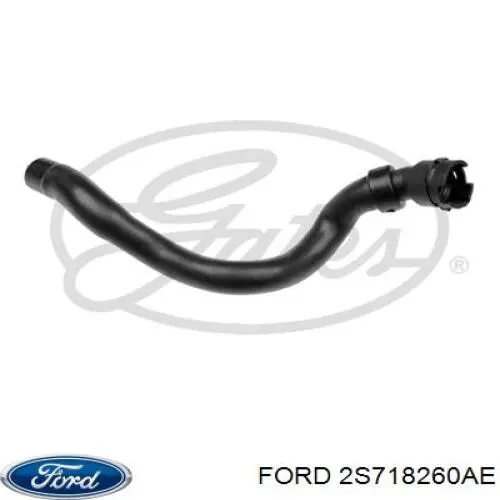 Патрубок радиатора 1202956 Ford