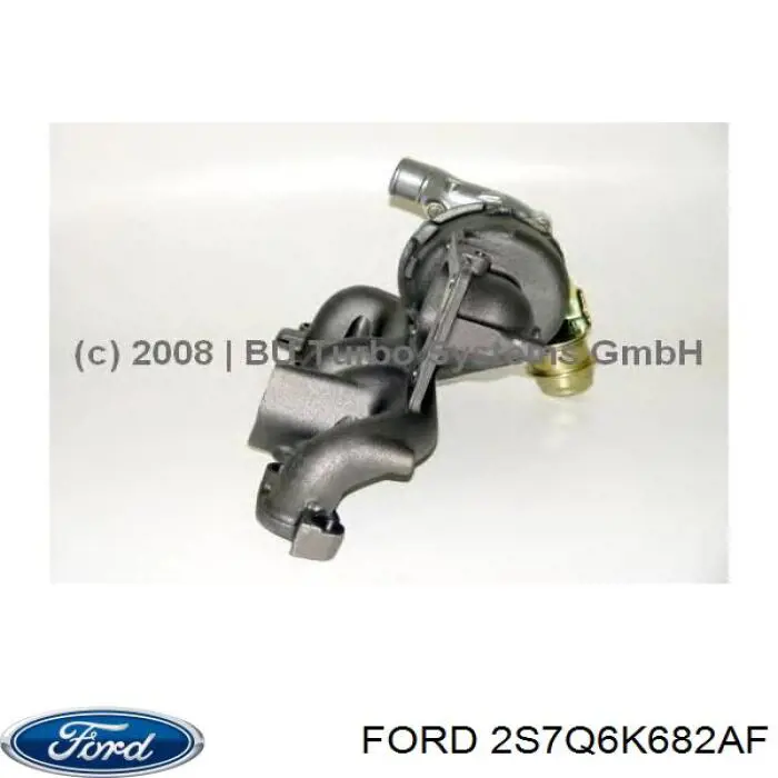 2S7Q6K682AF Ford turbina