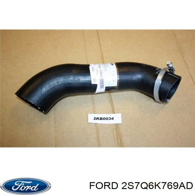Шланг/патрубок интеркуллера Ford 2S7Q6K769AD цена, от 11.74 USD
