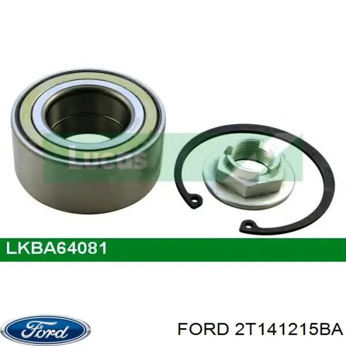 Подшипник ступицы 2T141215BA Ford