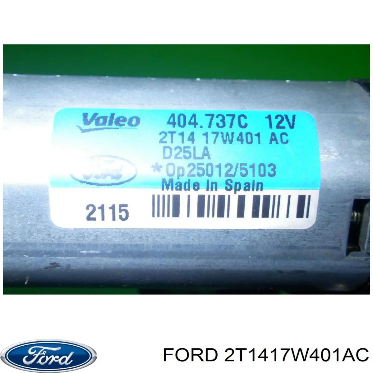 4374753 Ford motor de limpador pára-brisas de vidro traseiro
