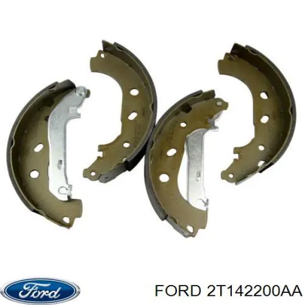 Задние барабанные колодки 2T142200AA Ford