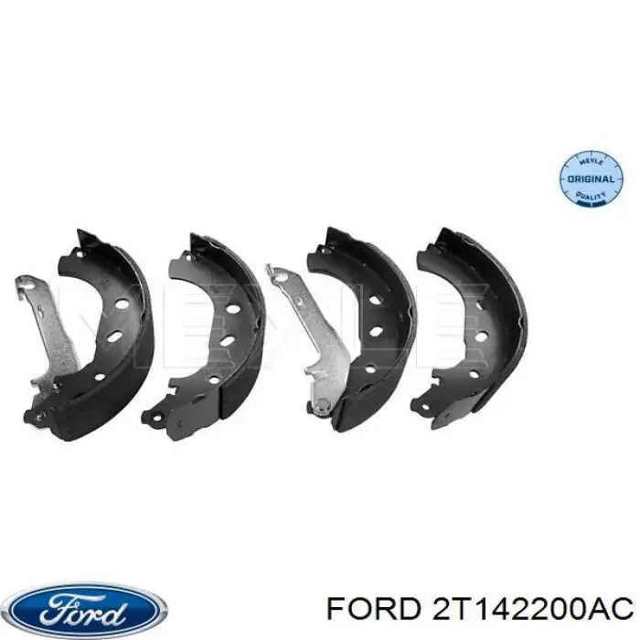 Тормоза рабочие задние ножные и тормозные барабаны Ford 2T142200AC цена, от 29.10 USD