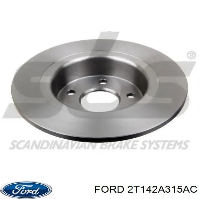 Тормозные диски 2T142A315AC Ford