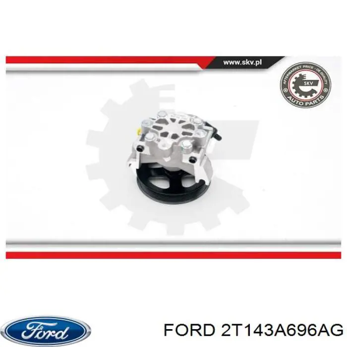 Купить 2T143A696AG Ford Насос рулевого управления