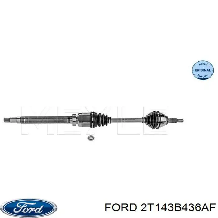 Привод передний правый Ford 2T143B436AF цена, от 100.78 USD