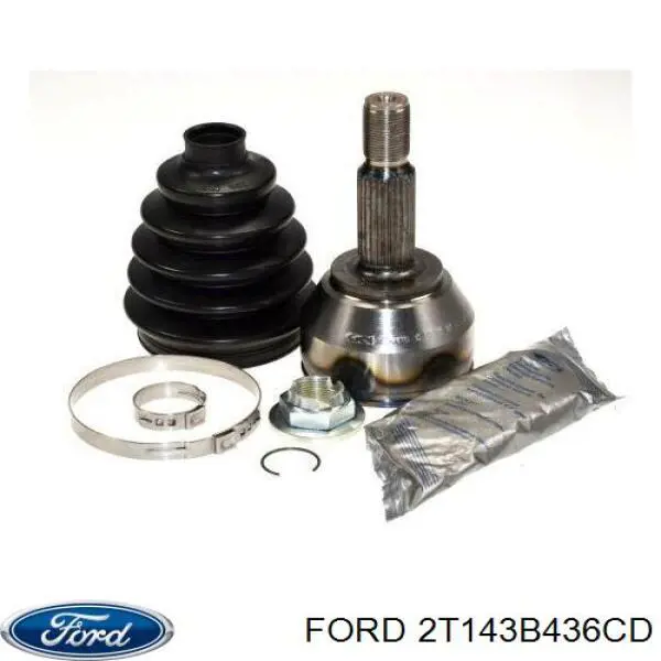 Правая полуось 2T143B436CD Ford