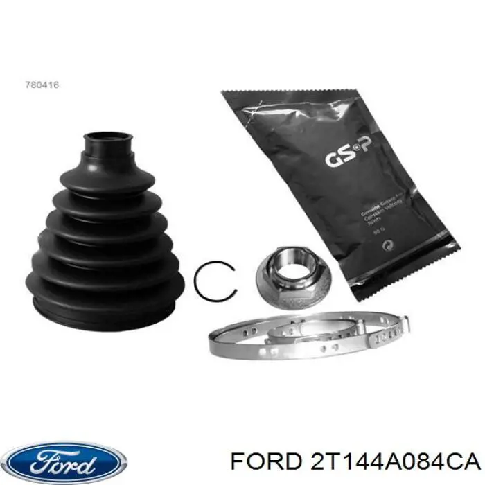 Пыльник шарнира угловых скоростей внутренний передний Ford 2T144A084CA цена, от 5.02 USD