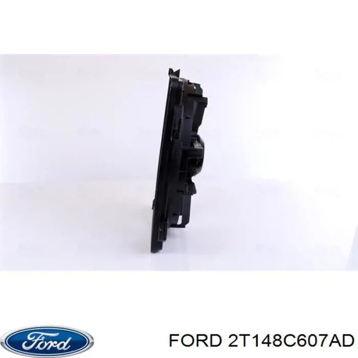 Диффузор вентилятора в сборе с мотором и крыльчаткой 2T148C607AD Ford