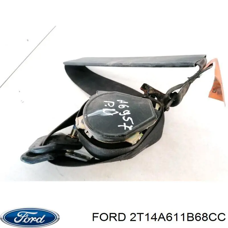 4416662 Ford Ремень безопасности задний правый
