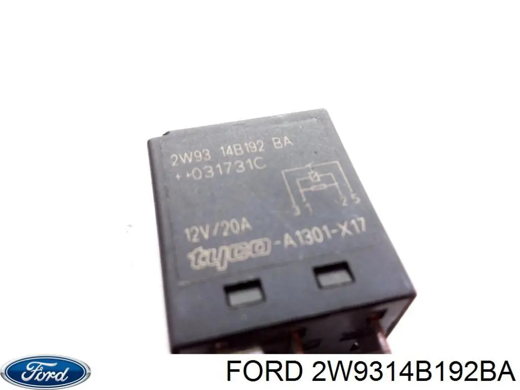 2W9314B192BA Ford Реле противотуманной фары
