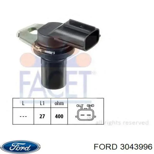 3043996 Ford датчик скорости