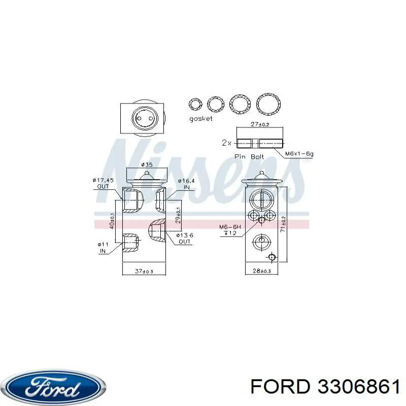Купить 3306861 Ford 