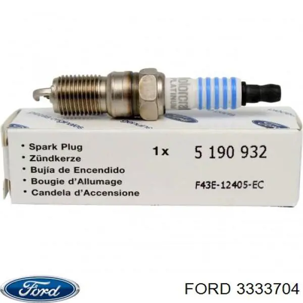 Купить 3333704 Ford Свечи автомобильные