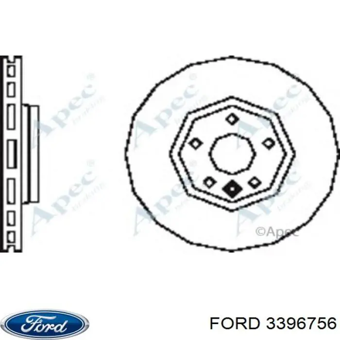 Ремень ГРМ 3396756 Ford
