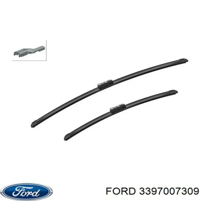 Щетки стеклоочистителя 3397007309 Ford