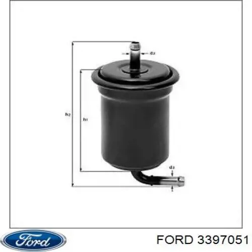 Купить 3397051 Ford Фильтр-отстойник топлива грубой очистки
