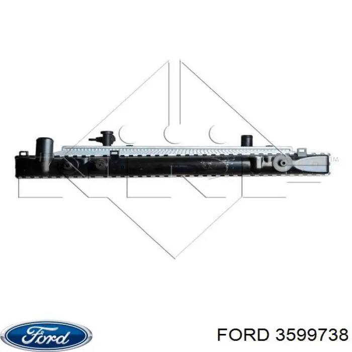 Радиатор 3599738 Ford