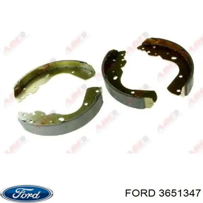 3651347 Ford Барабанные тормозные колодки