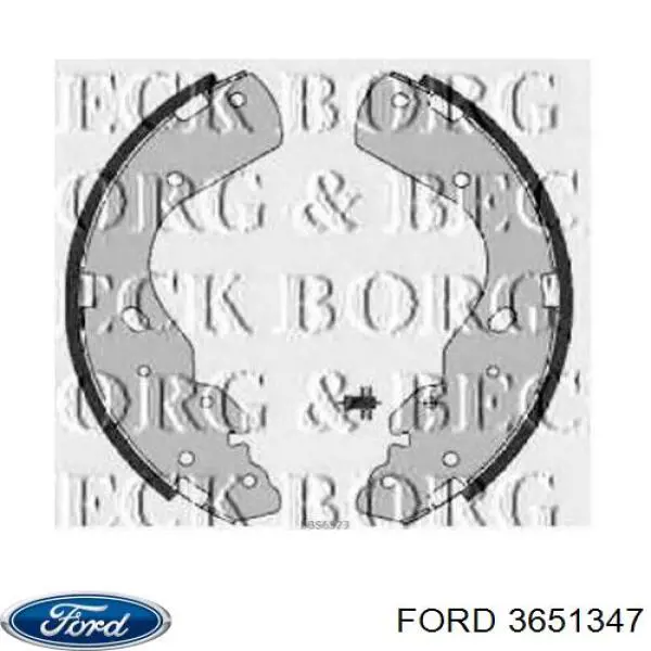 Тормоза рабочие задние ножные и тормозные барабаны Ford 3651347 цена, от 47.69 USD