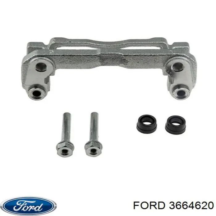 Купить 3664620 Ford Суппорт тормозной передний левый