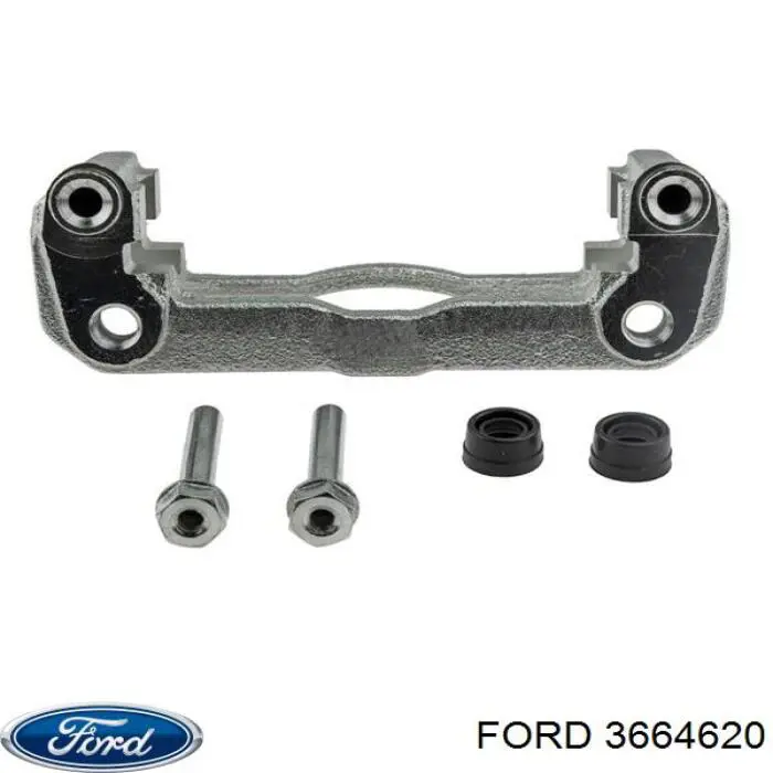 Суппорт тормозной передний левый 3664620 Ford