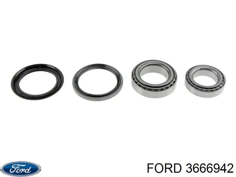 Комплект подшипника ступицы колеса Ford 3666942 цена, от 33.15 USD
