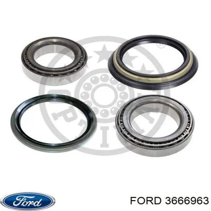 Комплект подшипника ступицы колеса Ford 3666963 цена, от 33.27 USD