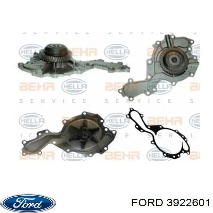 Купить 3922601 Ford Левая прокладка ГБЦ