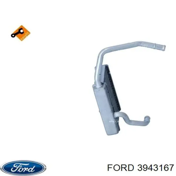 Радиатор печки (отопителя) Ford XM3418476CB цена, от 51.59 USD