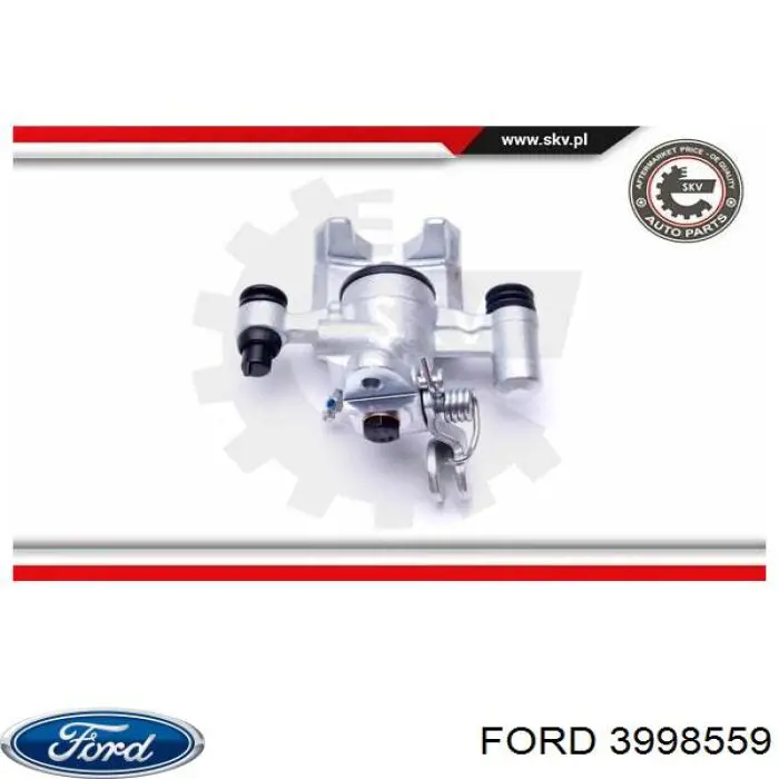 Суппорт задний левый 3998559 Ford