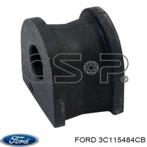 Купить 3C115484CB Ford Втулки переднего стабилизатора