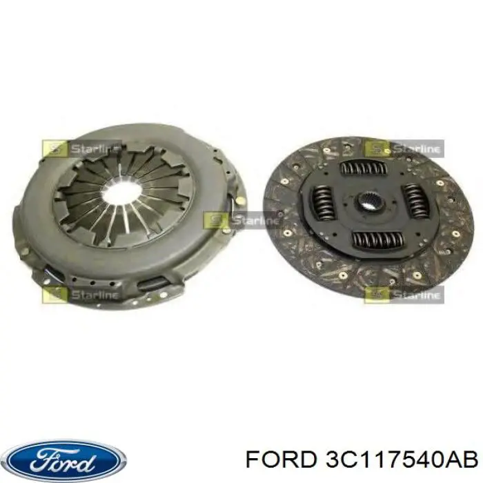 Сцепление 3C117540AB Ford