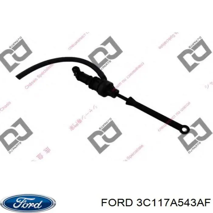 Купить 3C117A543AF Ford Главный цилиндр сцепления