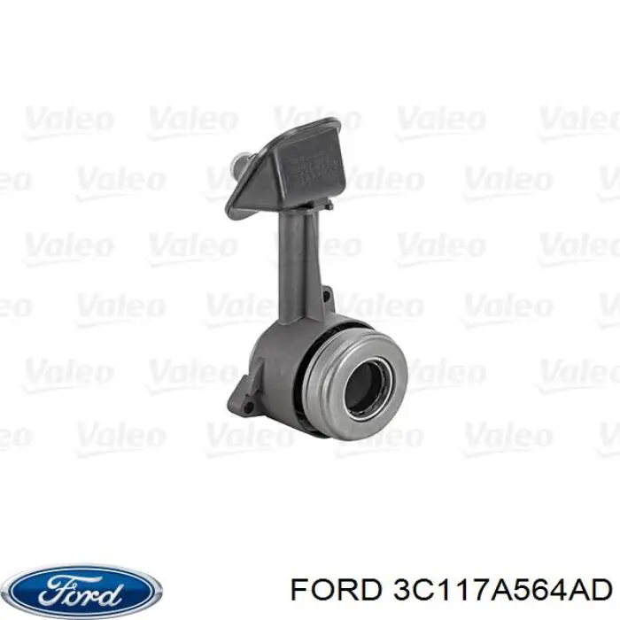 Рабочий цилиндр сцепления в сборе 3C117A564AD Ford