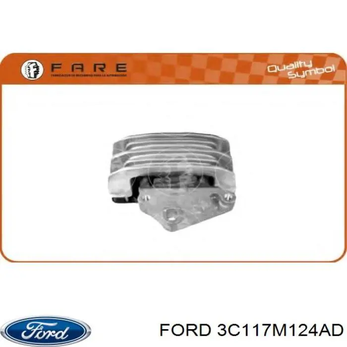 Купить 3C117M124AD Ford Левая подушка двигателя