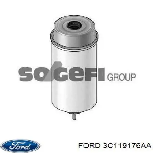 Фильтр тонкой очистки топлива Ford 3C119176AA цена, от 24.76 USD