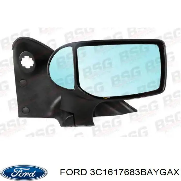 3C16 17683 BAYGAX Ford зеркало заднего вида левое