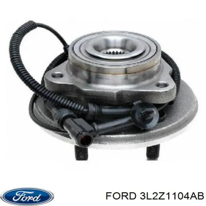 Купить 1L241104AC Ford Ступица переднего колеса