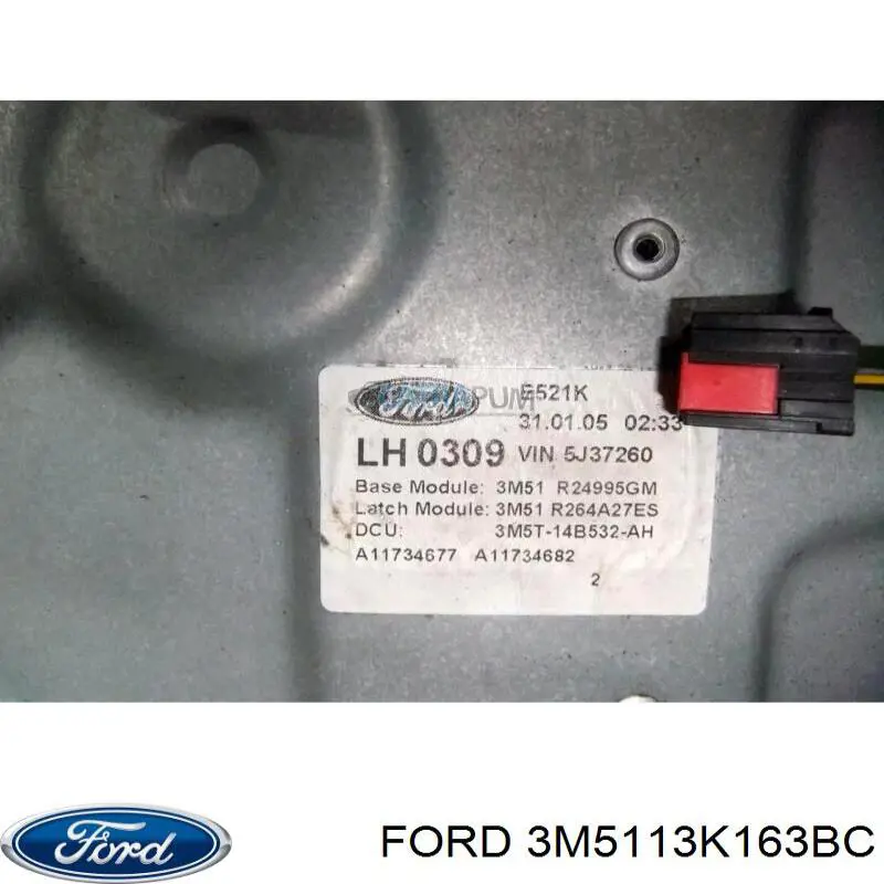  Ford 3M5113K163BC