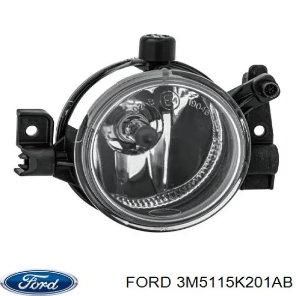 Фара противотуманная, правая Ford 3M5115K201AB цена, от 16.87 USD