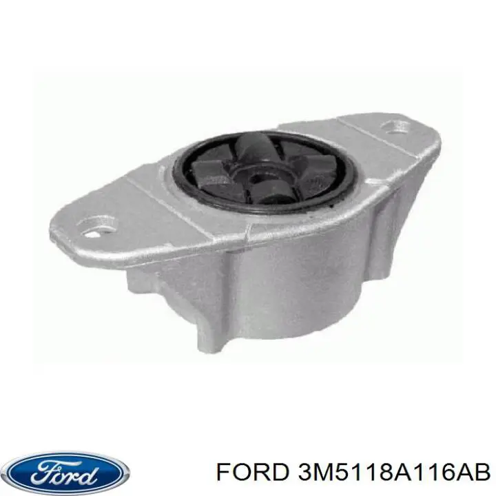 Купить 3M5118A116AB Ford Опора амортизатора заднего