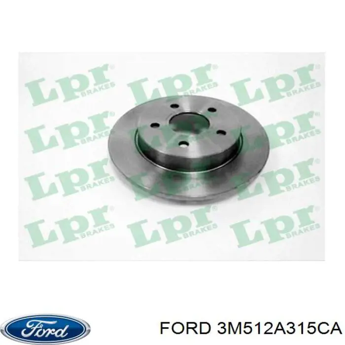 3M512A315CA Ford Дисковый тормоз