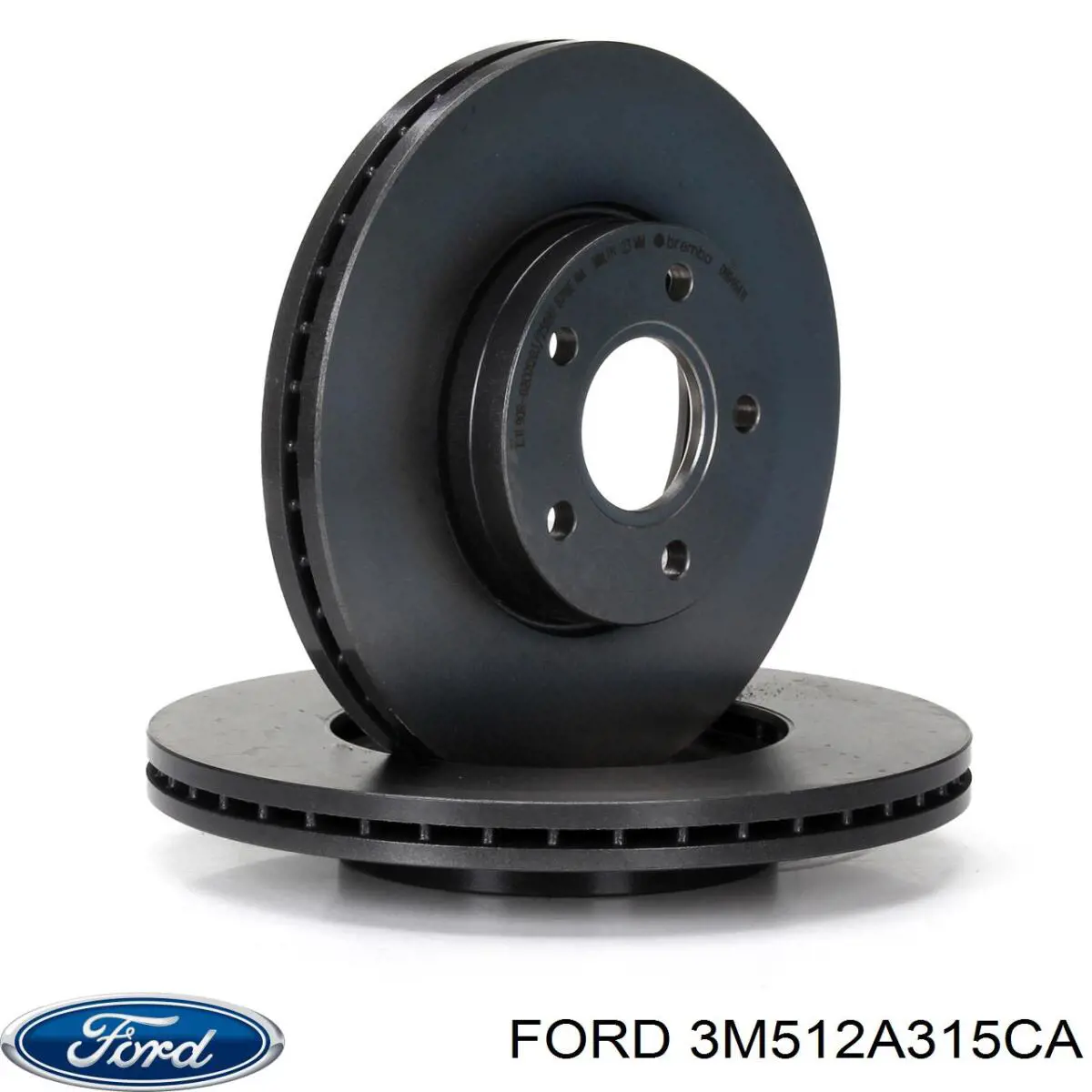 Купить 3M512A315CA Ford Диск тормозной задний