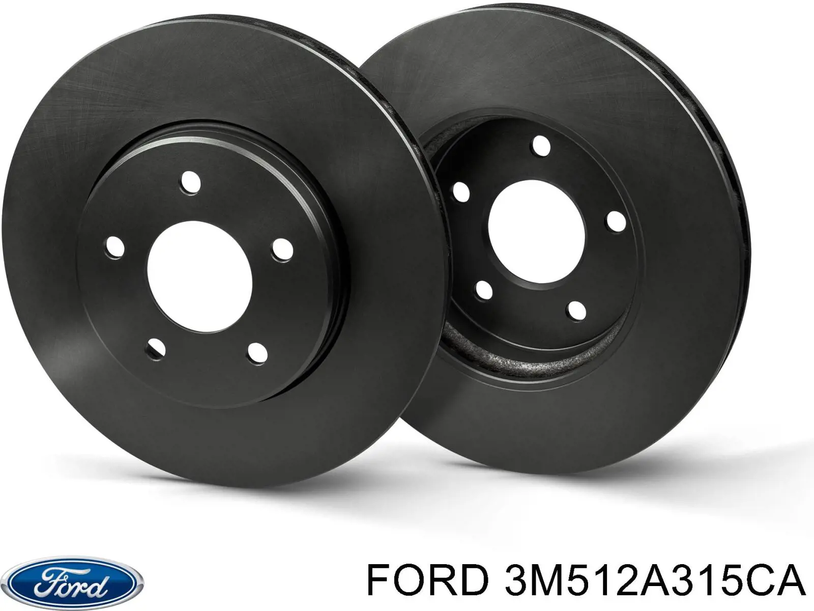 Задний тормозной диск Ford 3M512A315CA цена, от 28.71 USD